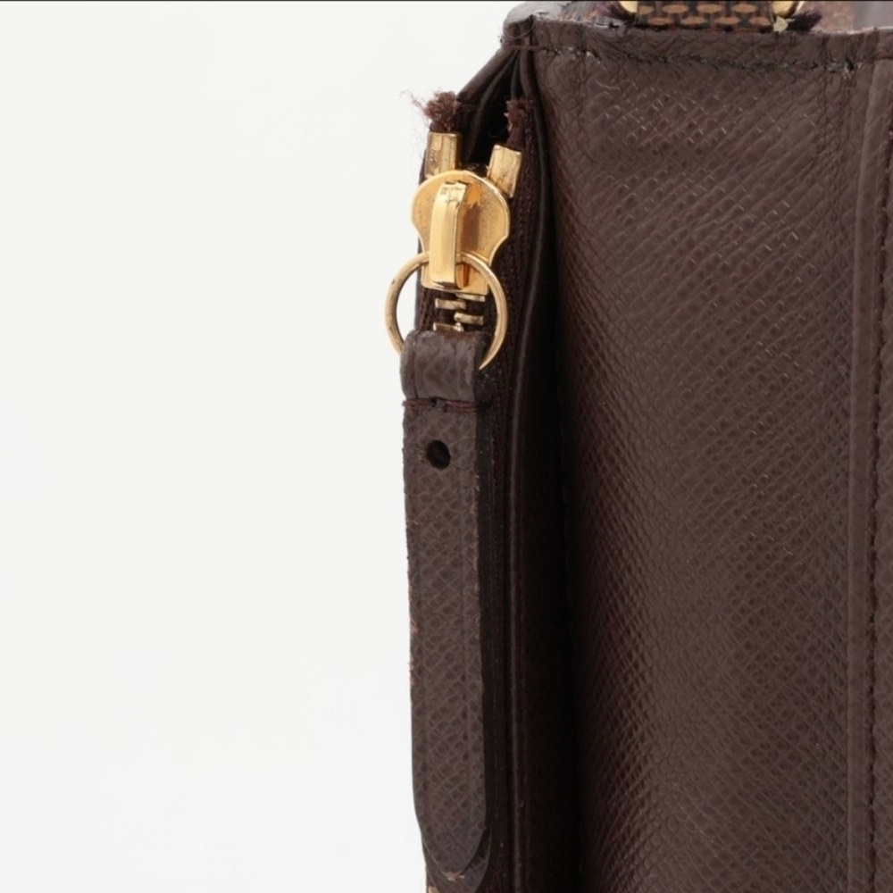 Authentic Louis Vuitton Damier Porte Faille Insolite wallet - Picture 5 of 11